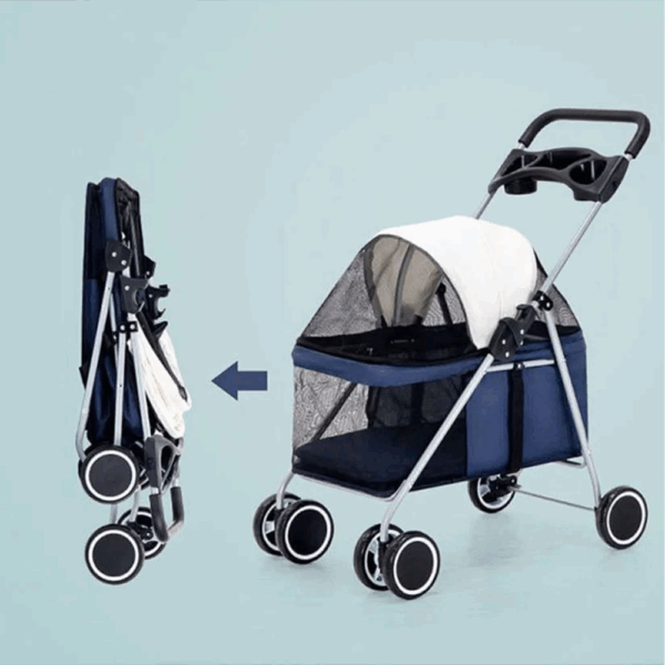 Carreola Plegable Para Mascotas