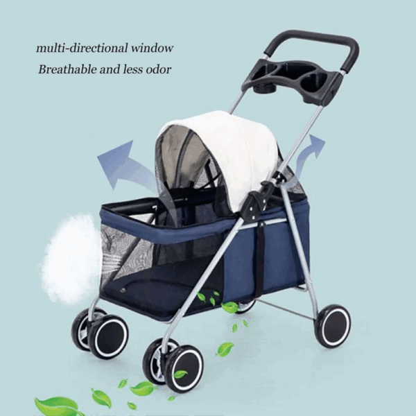 Carreola Plegable Para Mascotas