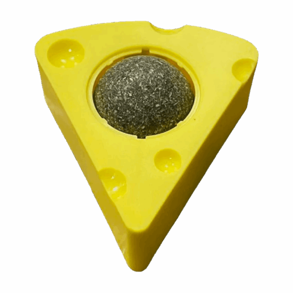Catnip Con Diseño De Queso Para Mascota