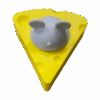 Catnip Con Diseño De Queso Para Mascota