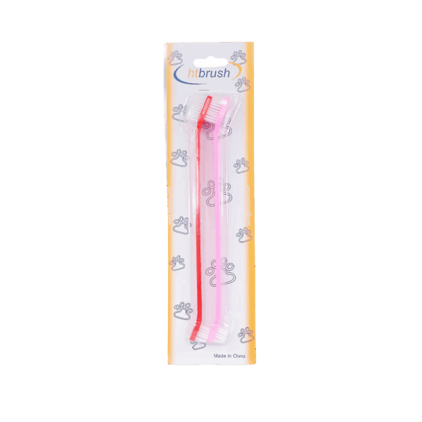 Cepillo De Dientes Para Perro De Doble Punta