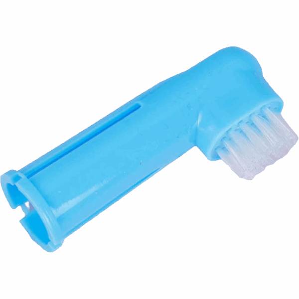 Kit De Cepillo De Dientes y 2 Piezas Dedal Para Mascota