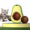 Catnip Juguete Aguacate Y Bola Golosina Para Gato