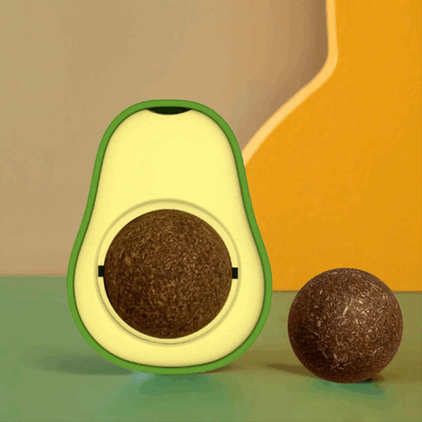 Catnip Juguete Aguacate Y Bola Golosina Para Gato