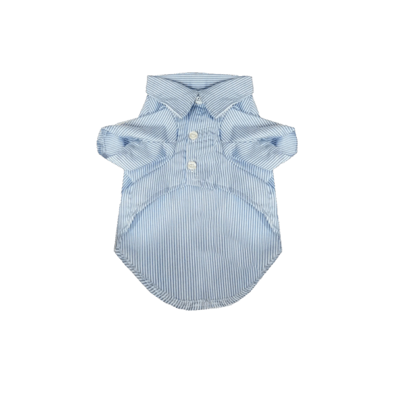 Camisa rayas azules Para Mascota