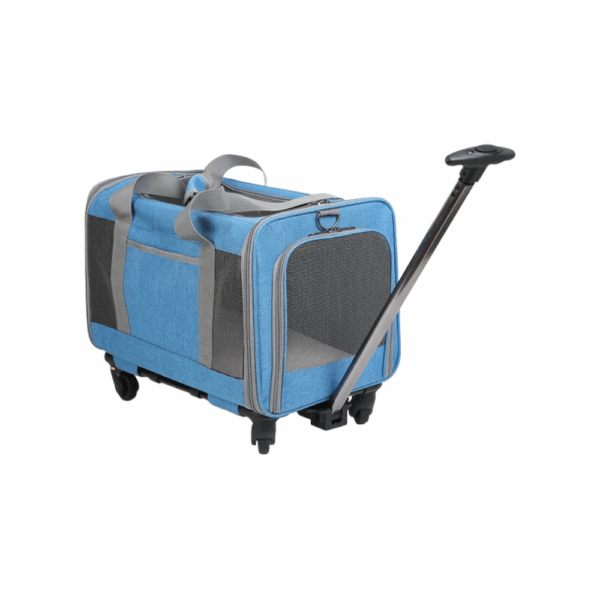 Carrito Transportador Con Llantas Mascota Perro Gato