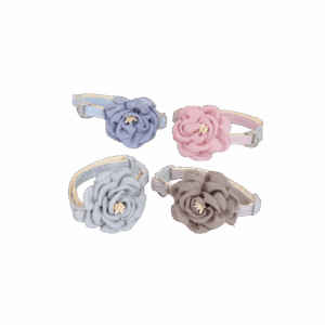 Collar para mascota diseño de flor