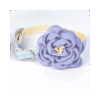 Collar para mascota diseño de flor