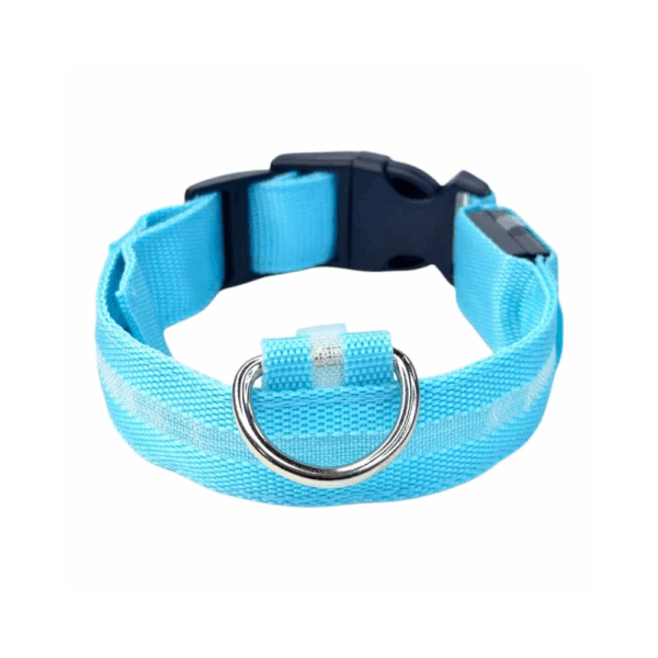 Collar De Luz LED De Batería Para mascota
