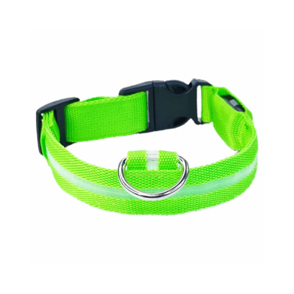 Collar De Luz LED De Batería Para mascota