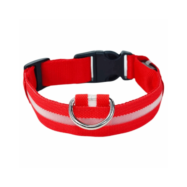 Collar De Luz LED De Batería Para mascota