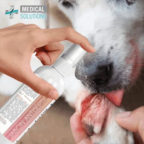 Jabon Antiseptico En Spray Para Mascotas