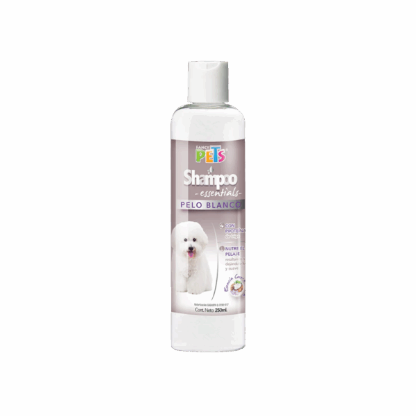 Shampoo Pelo Blanco Para Perro