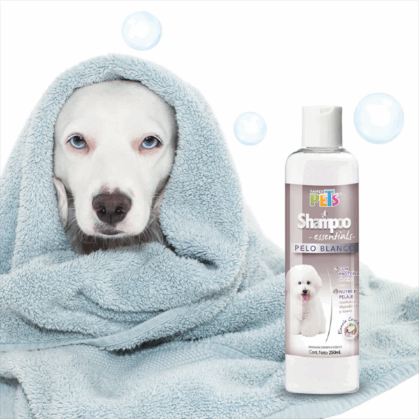 Shampoo Pelo Blanco Para Perro