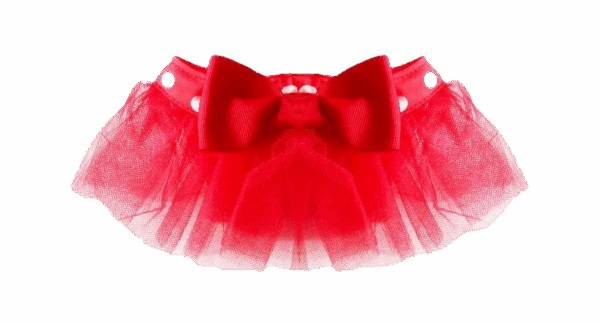 Tutú Rojo Para Mascota