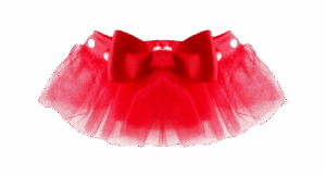 Tutú Rojo Para Mascota
