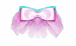 Tutú Para Mascota rosa claro con menta
