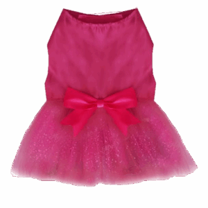 Vestido Para Mascota fiusha de tul