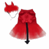 Vestido de Diablita Para Mascota