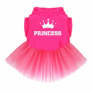 Vestido playera tul ''Princess'' Para mascota