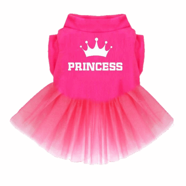 Vestido playera tul ''Princess'' Para mascota