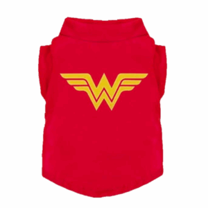 Playera Para Mascota Mujer maravilla