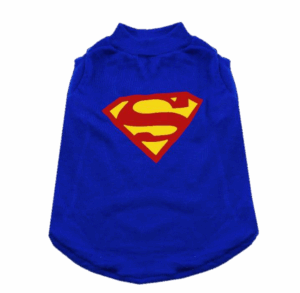 Playera Para Mascota logo de Superman
